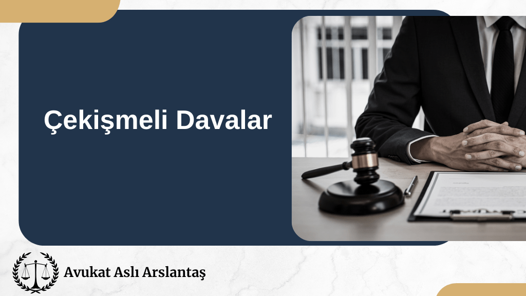 ÇEKİŞMELİ DAVALAR