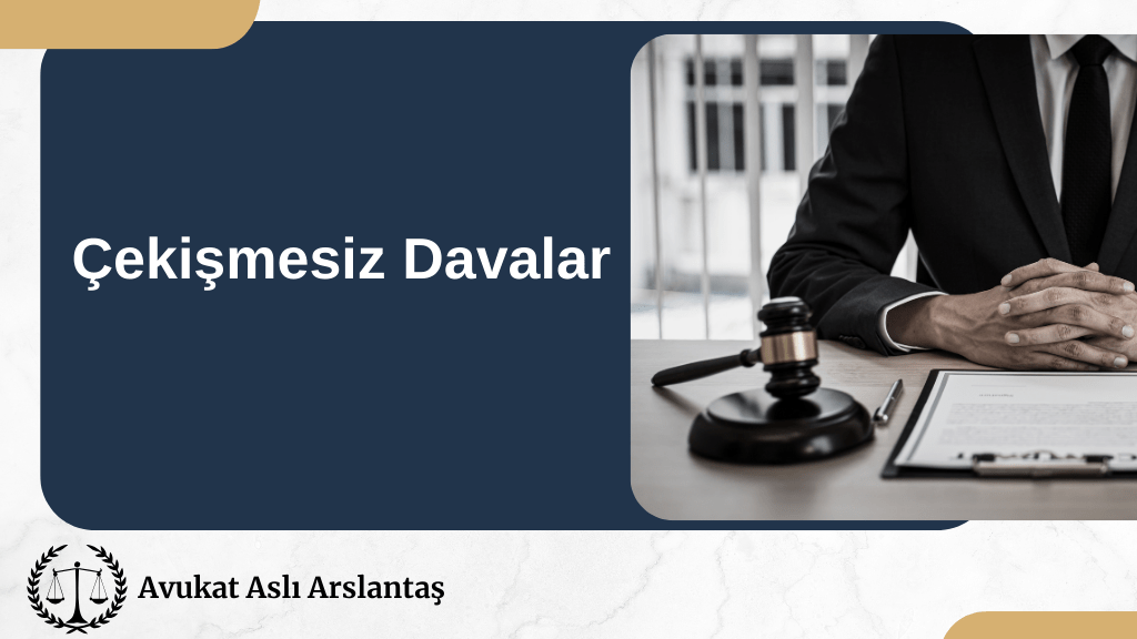 ÇEKİŞMESİZ DAVALAR